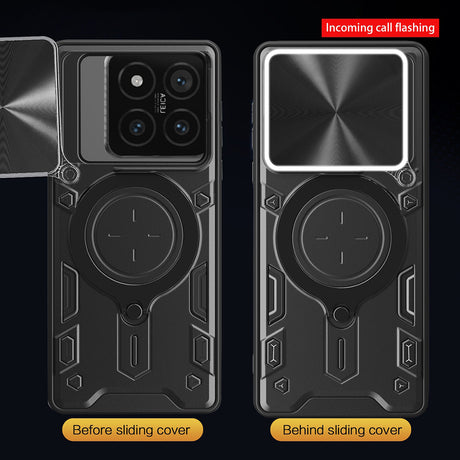 Husa de protectie Techsuit CamGuard Pro compatibil cu Xiaomi 14T, Negru