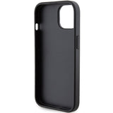 Husa de protectie Karl Lagerfeld Saffiano Gripstand (KLHCP15SGSAKCPK) compatibil cu iPhone 15, Karl&Choupette