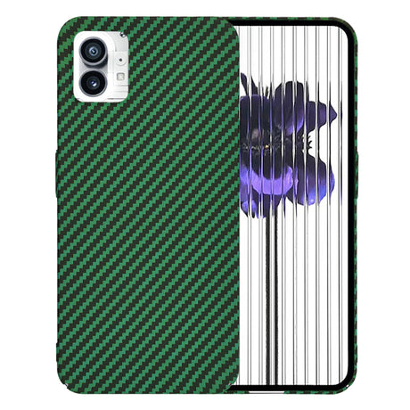 Husa de protectie Techsuit Carbonite FiberShell compatibil cu Nothing Phone (1), Verde
