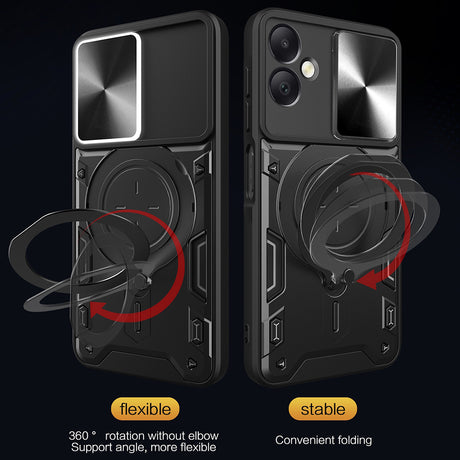 Husa de protectie Techsuit CamGuard Pro compatibil cu Samsung Galaxy A06, Roz Auriu