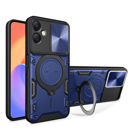 Husa de protectie Techsuit CamGuard Pro compatibil cu Samsung Galaxy A06, Albastru