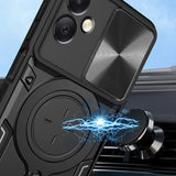 Husa de protectie Techsuit CamGuard Pro compatibil cu Samsung Galaxy A06, Rosu