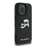 Husa de protectie Karl Lagerfeld compatibil cu iPhone 16 Pro, Negru