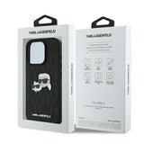 Husa de protectie Karl Lagerfeld compatibil cu iPhone 16 Pro, Negru