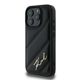 Husa de protectie Karl Lagerfeld compatibil cu iPhone 16 Pro, Negru