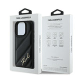 Husa de protectie Karl Lagerfeld compatibil cu iPhone 16 Pro, Negru