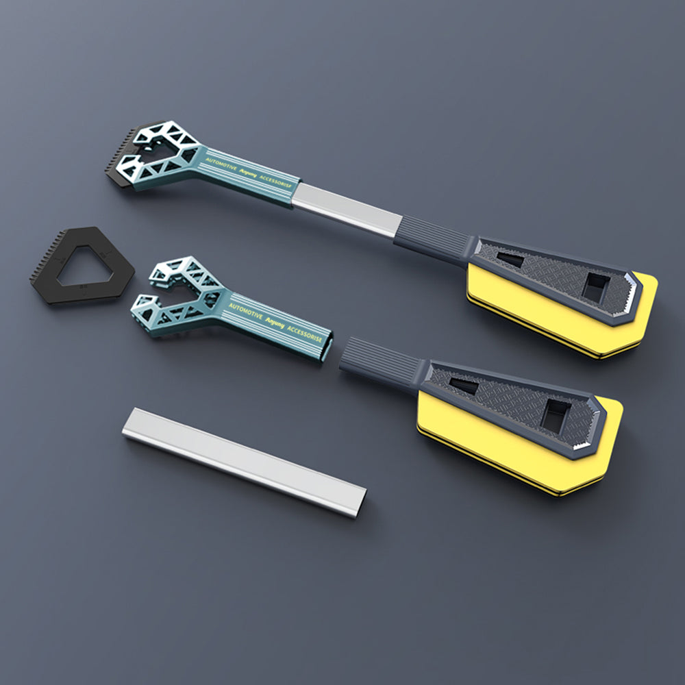 Techsuit Ice Scraper ADD OBX (CX 002), ABS, Polypropylene, Aluminum, 61cm, Verde