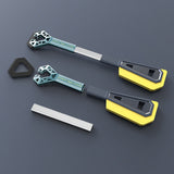 Techsuit Ice Scraper ADD OBX (CX 002), ABS, Polypropylene, Aluminum, 61cm, Verde