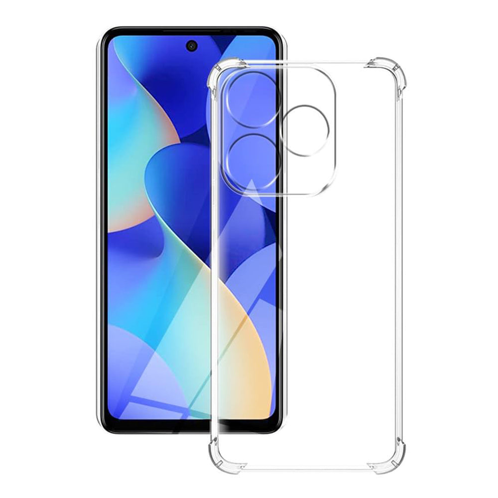 Husa de protectie Techsuit Shockproof Clear Silicone compatibil cu Tecno Spark 20, Transparent