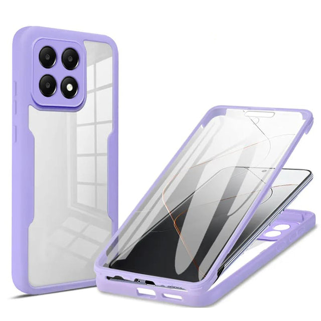 Folie de protectie Techsuit ColorVerse 360 Series + compatibil cu Xiaomi Poco F6 Pro, Mov
