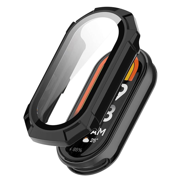 Folie de protectie smartwatch Techsuit Defense360 Pro + Screen Protector compatibil cu Xiaomi Mi Band 8 / 8 NFC, Negru