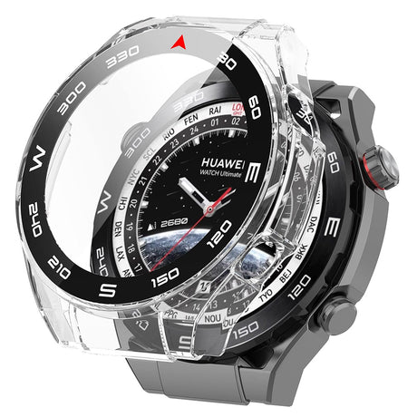 Folie de protectie smartwatch Techsuit Defense360 Pro + Screen Protector compatibil cu Huawei Watch Ultimate, Transparent