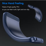 Husa de protectie Techsuit Carbon Silicone compatibil cu Samsung Galaxy S25, Albastru