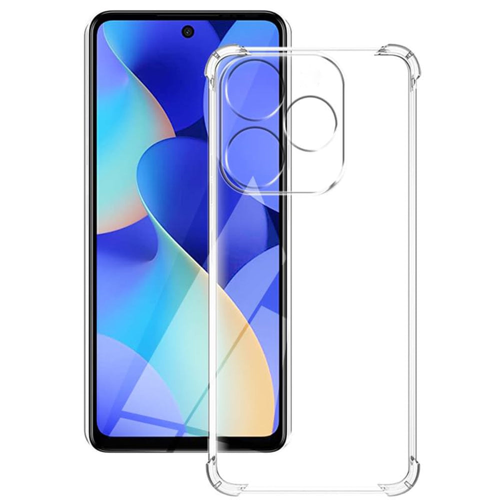 Husa de protectie Techsuit Shockproof Clear Silicone compatibil cu Infinix Hot 40i, Transparent