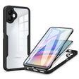 Folie de protectie Techsuit ColorVerse 360 Series + compatibil cu Samsung Galaxy A06, Negru