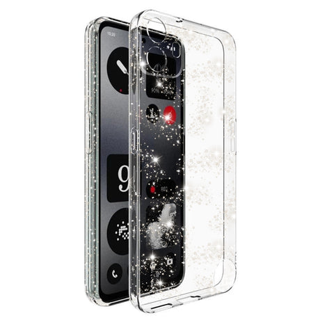 Husa de protectie Techsuit SparkleSkin Series compatibil cu Nothing CMF Phone 1, Transparent