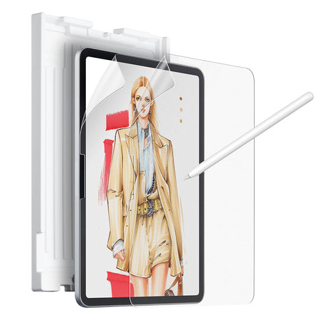 Husa de protectie tableta ESR Paper-Feel (set de 2) compatibil cu iPad Air 11 (2024) / Air 11 (2025) / Air 11 (2026), Transparent Mat