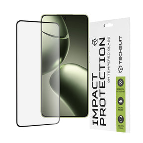 Folie de protectie Techsuit 111D Full Cover / Full Glue Glass compatibil cu Xiaomi 14T / 14T Pro, Negru
