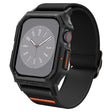 Accesoriu smartwatch Spigen Lite Fit "Pro" (ACS08594) compatibil cu Apple Watch 10 42mm / Watch 11 42mm, Negru Mat