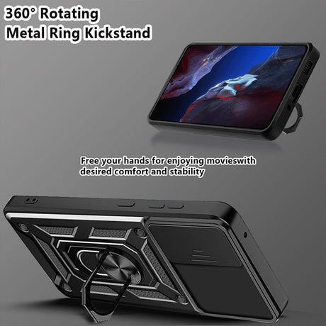 Husa de protectie Techsuit CamShield Series compatibil cu OnePlus Nord 4, Albastru