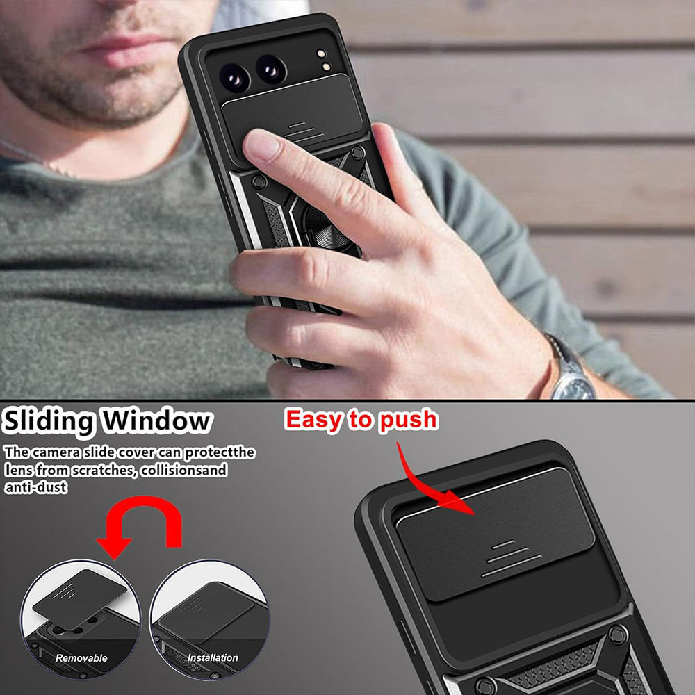 Husa de protectie Techsuit CamShield Series compatibil cu OnePlus Nord 4, Albastru