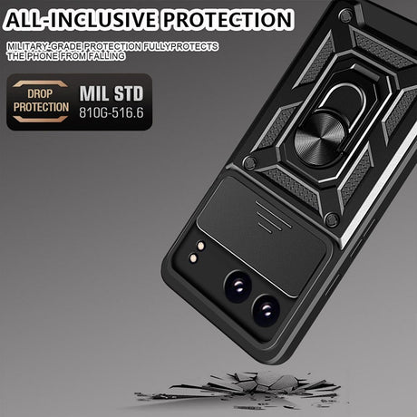 Husa de protectie Techsuit CamShield Series compatibil cu OnePlus Nord 4, Negru