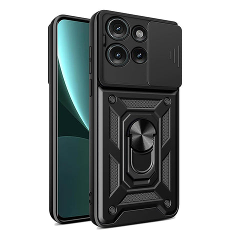 Husa de protectie Techsuit CamShield Series compatibil cu Motorola Edge 50, Negru