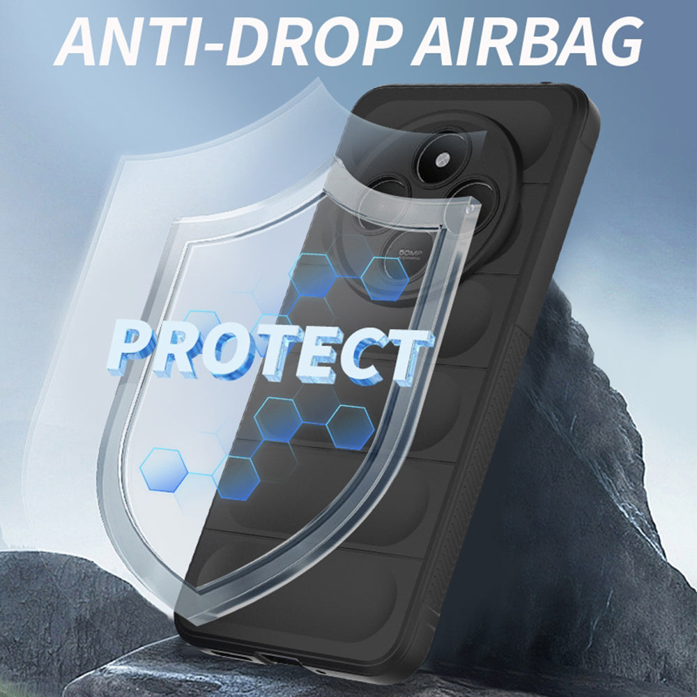 Husa de protectie Techsuit Magic Shield compatibil cu Xiaomi Redmi 14C / Poco C75, Rosu