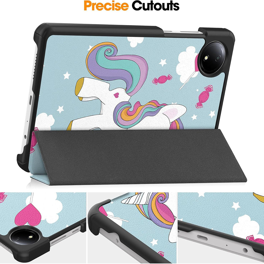 Husa de protectie tableta Techsuit FoldPro compatibil cu Xiaomi Redmi Pad SE 4G 8.7", Unicorn
