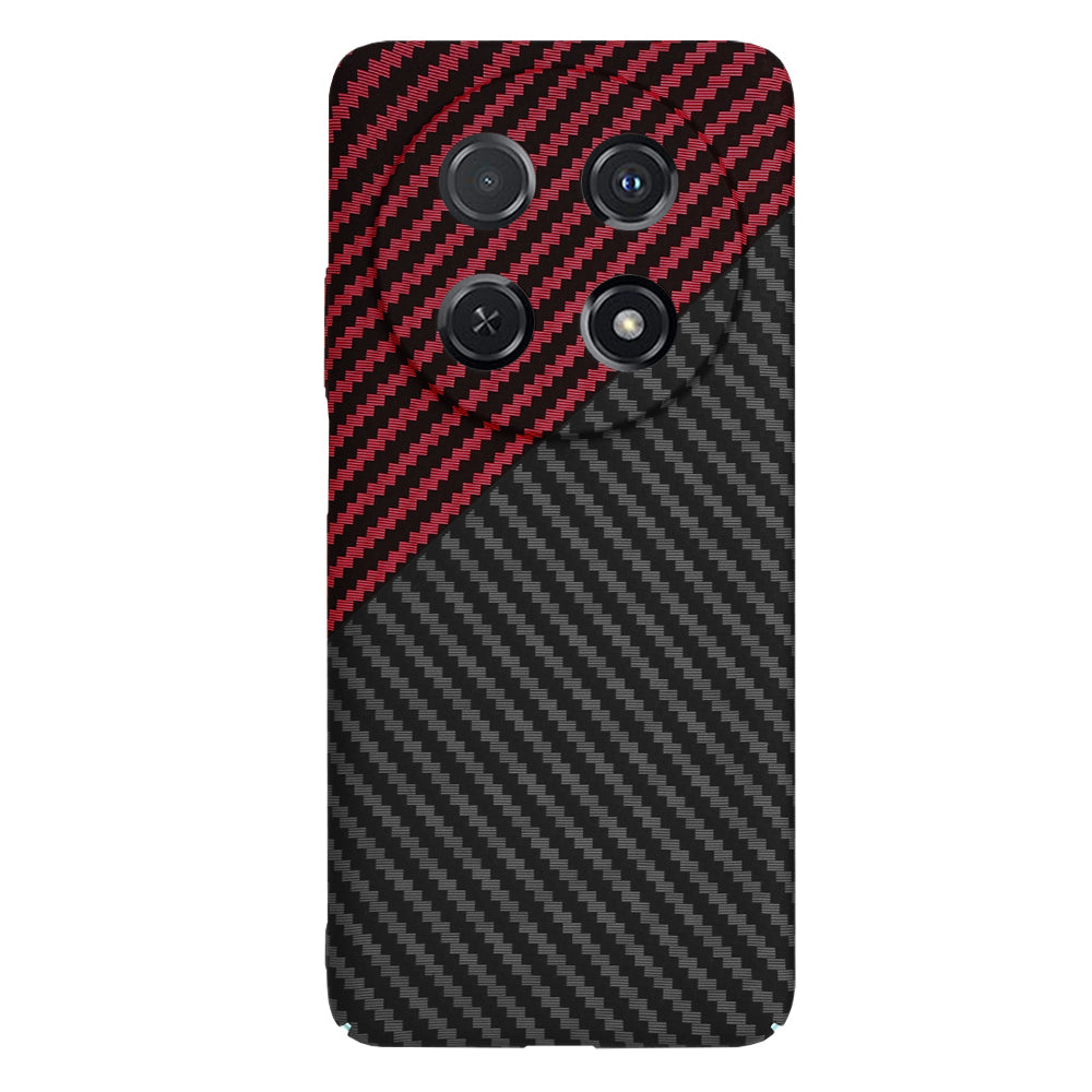 Husa de protectie Techsuit Carbonite FiberShell compatibil cu Huawei nova 12i / 13i, Rosu Vortex