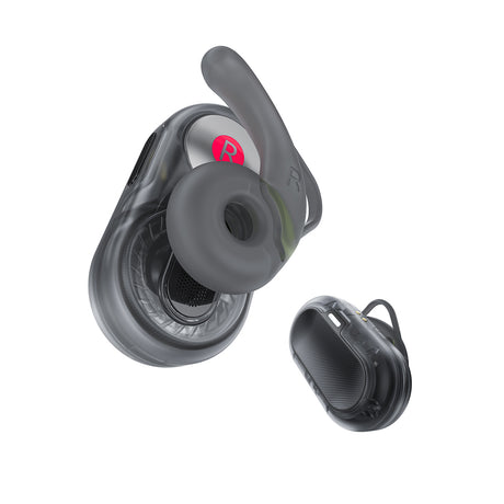 Casti Acefast Acefit Neo (FA003), USB-C, IPX4, Bluetooth 5.3, Call Noise Reduction, Bass Effect, 500mAh, Negru