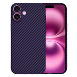 Husa de protectie Techsuit Carbonite FiberShell compatibil cu iPhone 16 Plus, Mov