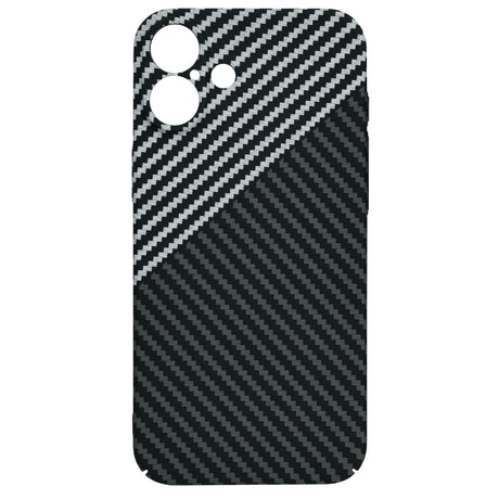 Husa de protectie Techsuit Carbonite FiberShell compatibil cu iPhone 16 Plus, Stealth Gray