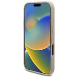 Husa de protectie Guess Hardcase 4G Triangle Metal Logo (GUHCP16SPG4GPH) compatibil cu iPhone 16, Alb