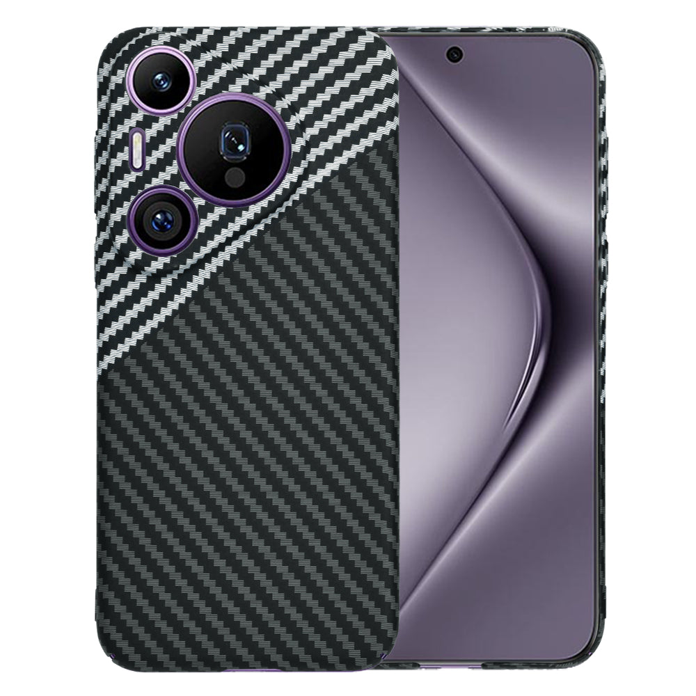 Husa de protectie Techsuit Carbonite FiberShell compatibil cu Huawei Pura 70 Pro, Stealth Gray