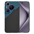 Husa de protectie Techsuit Carbonite FiberShell compatibil cu Huawei Pura 70 Pro, Albastru Pulse