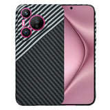 Husa de protectie Techsuit Carbonite FiberShell compatibil cu Huawei Pura 70, Stealth Gray