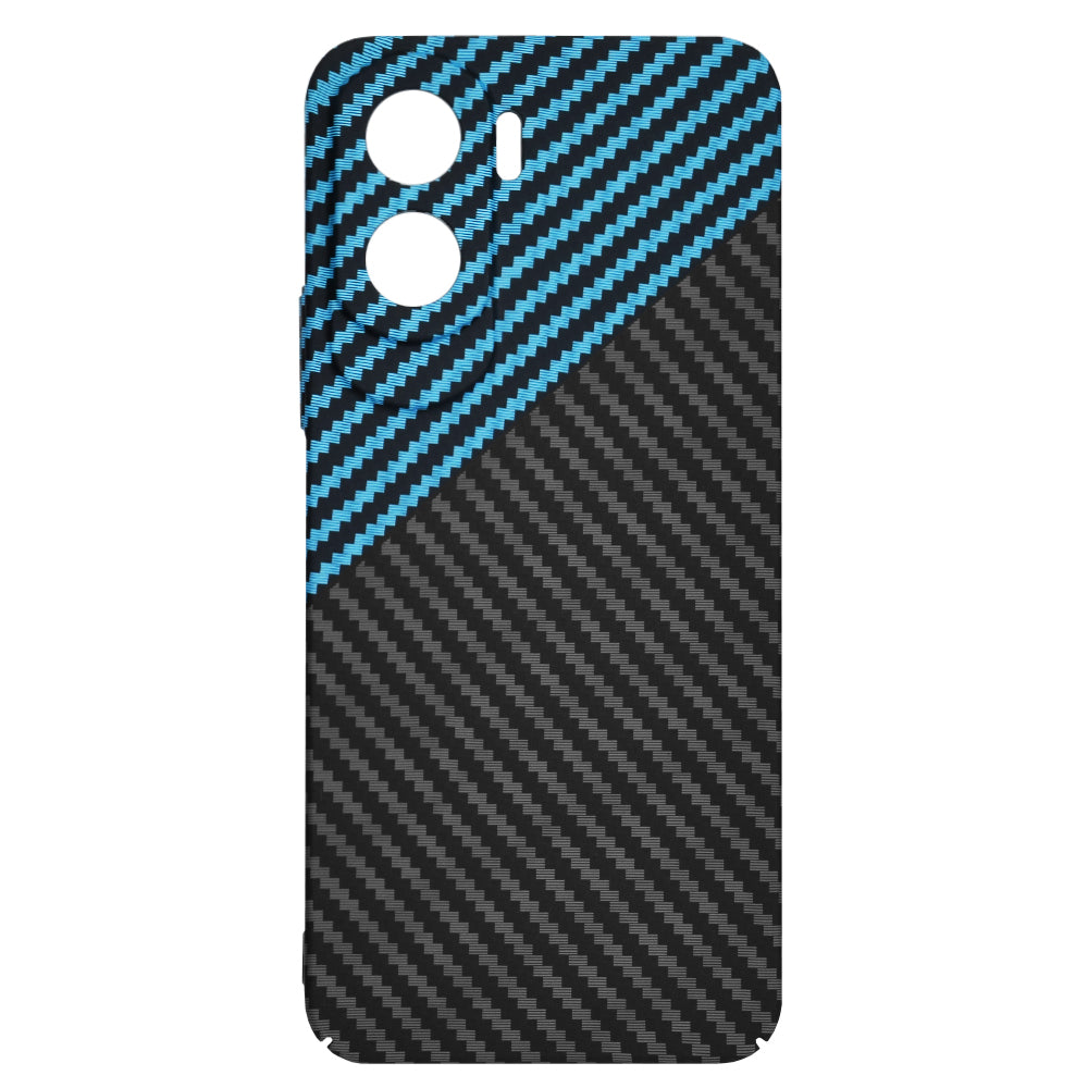 Husa de protectie Techsuit Carbonite FiberShell compatibil cu Honor 90 Lite, Albastru Pulse