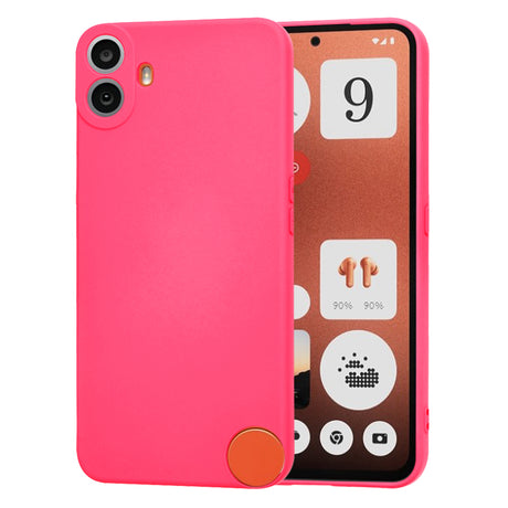 Husa de protectie Techsuit SoftFlex compatibil cu Nothing CMF Phone 1, Roz Intens