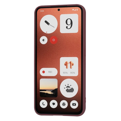 Husa de protectie Techsuit SoftFlex compatibil cu Nothing CMF Phone 1, Plum Red