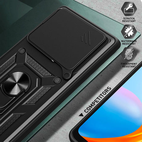 Husa de protectie Techsuit CamShield Series compatibil cu Xiaomi Poco F6, Negru