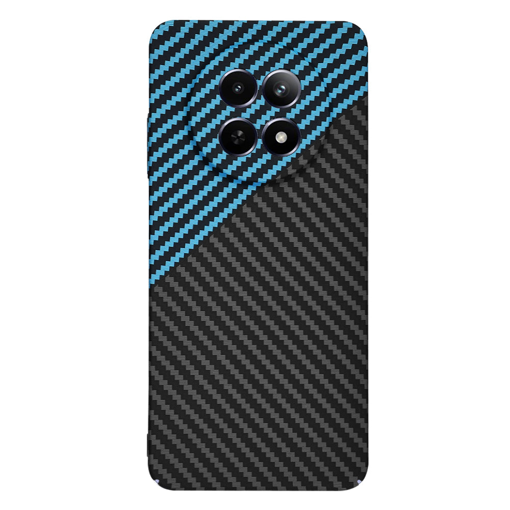 Husa de protectie Techsuit Carbonite FiberShell compatibil cu Realme 12 / 12x, Albastru Pulse