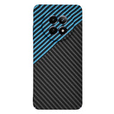 Husa de protectie Techsuit Carbonite FiberShell compatibil cu Realme 12 / 12x, Albastru Pulse