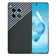 Husa de protectie Techsuit Carbonite FiberShell compatibil cu OnePlus 12R, Stealth Gray