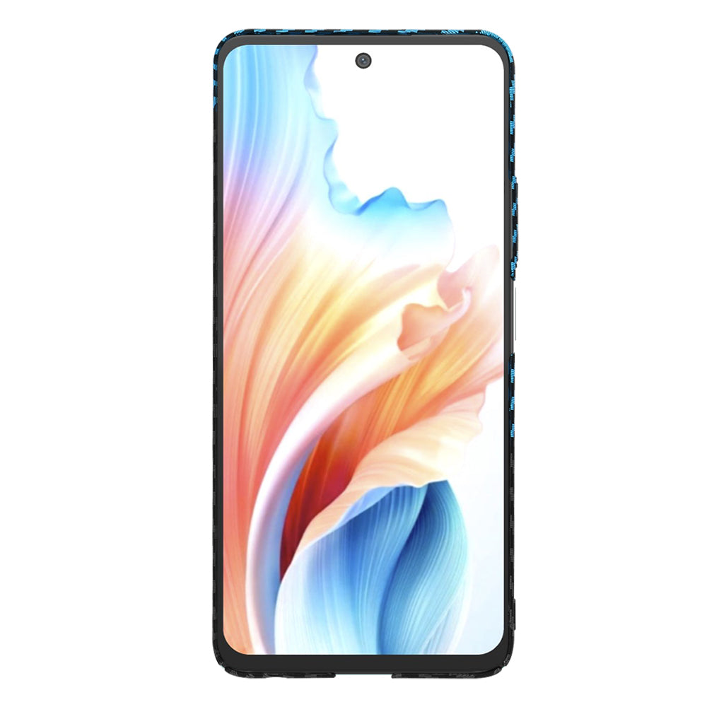 Husa de protectie Techsuit Carbonite FiberShell compatibil cu Oppo A79 5G / OnePlus Nord N30 SE, Albastru Pulse