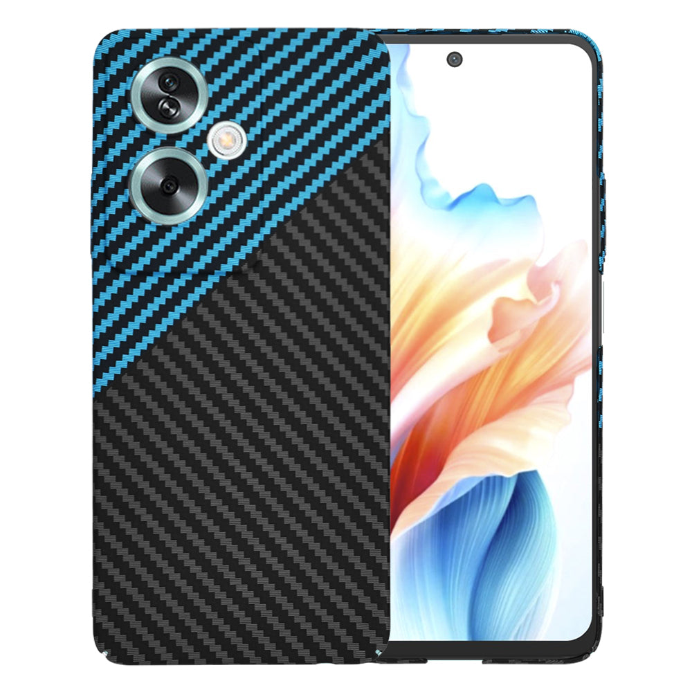 Husa de protectie Techsuit Carbonite FiberShell compatibil cu Oppo A79 5G / OnePlus Nord N30 SE, Albastru Pulse