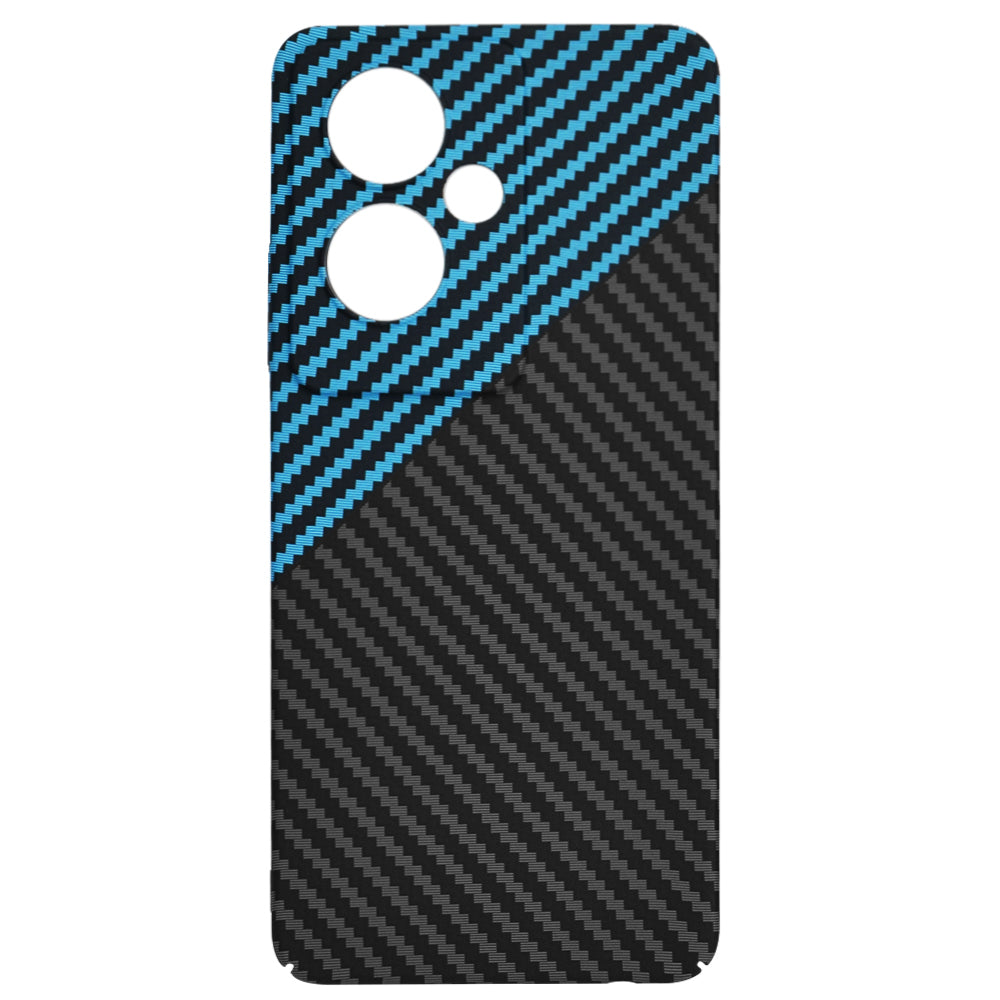 Husa de protectie Techsuit Carbonite FiberShell compatibil cu Oppo A79 5G / OnePlus Nord N30 SE, Albastru Pulse