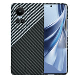 Husa de protectie Techsuit Carbonite FiberShell compatibil cu Oppo Reno10 / Reno10 Pro, Stealth Gray