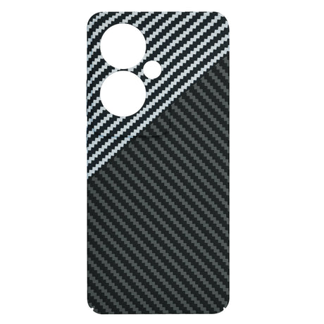 Husa de protectie Techsuit Carbonite FiberShell compatibil cu Oppo Reno11 F, Stealth Gray