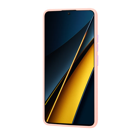 Husa de protectie Techsuit HaloFrost Series compatibil cu Xiaomi Poco X6 Pro, Roz